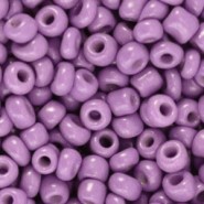 Glas rocailles kralen 6/0 (4mm) Paisley purple